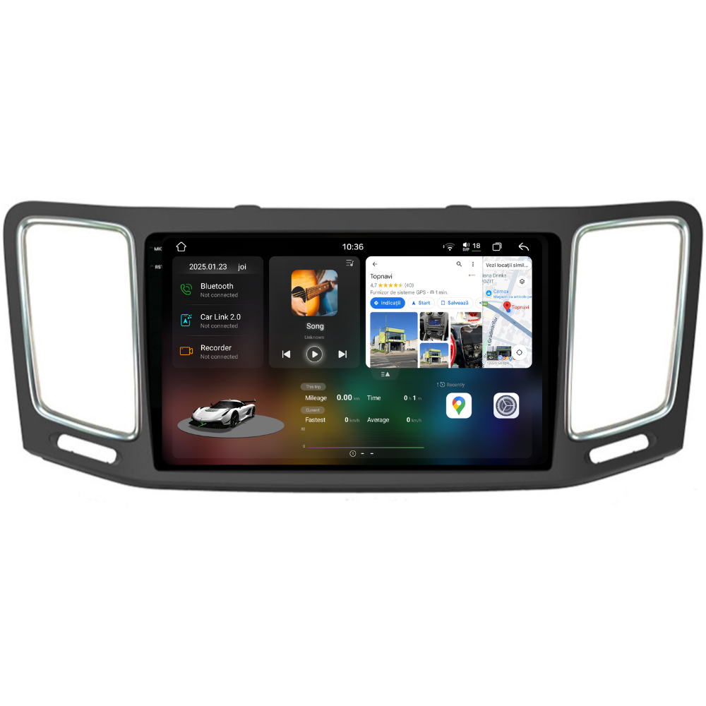 Navigatie Volkswagen Sharan (2012-2018), Android, Ecran 9 inch 2K, 12GB RAM 256GB, 8-core [1]