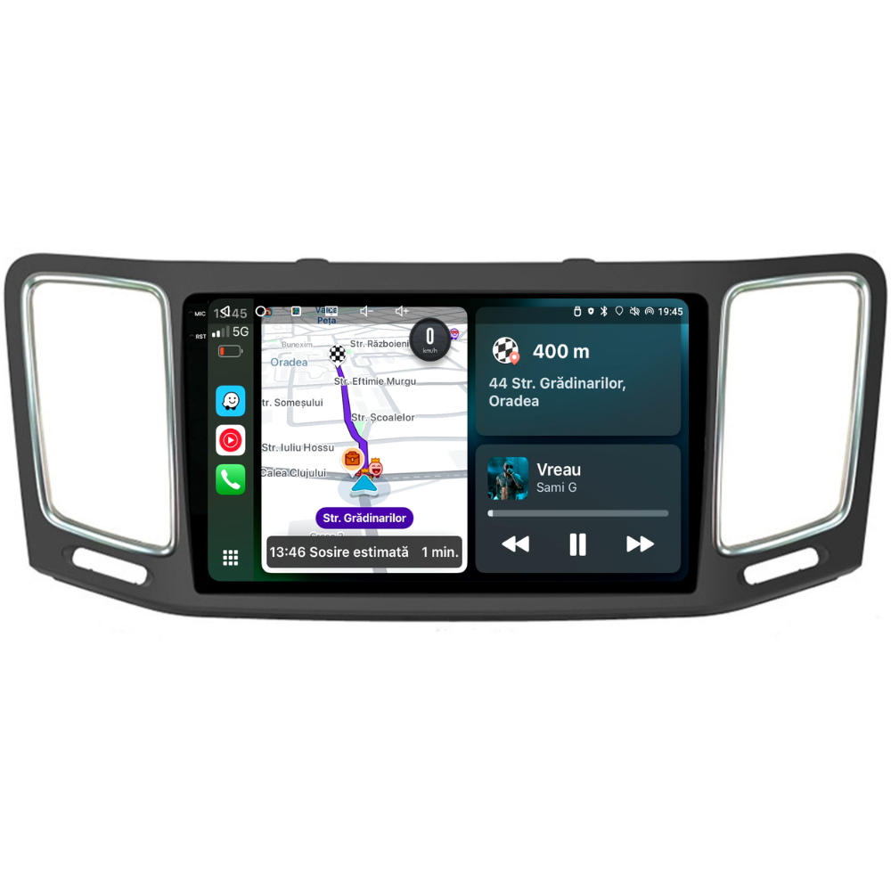 Navigatie Volkswagen Sharan (2012-2018), Android, Ecran 9 inch 2K, 12GB RAM 256GB, 8-core [4]