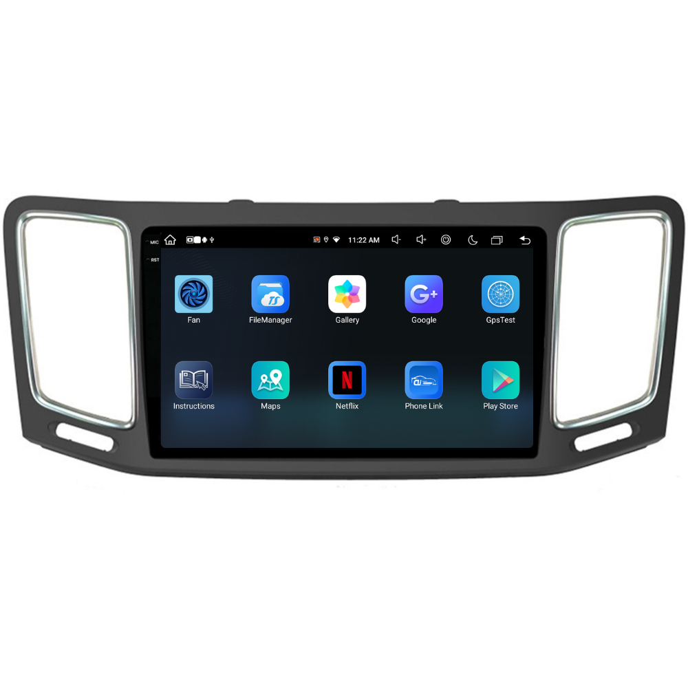 Navigatie Volkswagen Sharan (2012-2018), Android, Ecran 9 inch, 4GB RAM 64GB, 8-core [2]