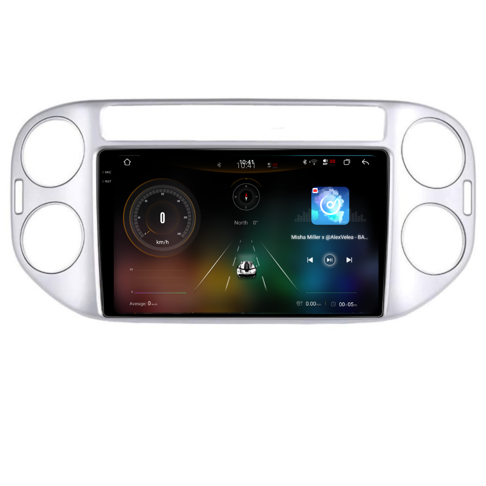 Navigatie Volkswagen Tiguan (2006-2016), Android, Ecran 9 inch 2K, 12GB RAM 256GB, 8-core [3]