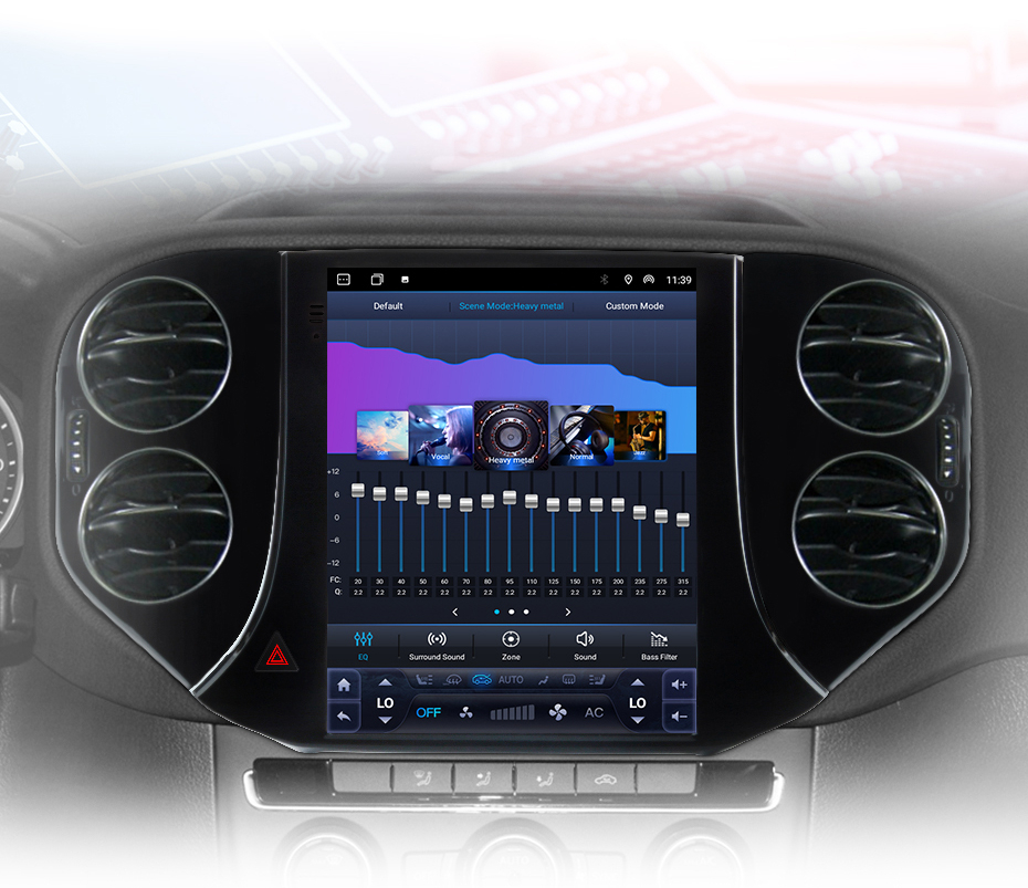 Navigatie Volkswagen Tiguan (2007-2016),Ecran Tesla 9.7 inch, Android, 4GB RAM 64GB, carplay / android auto, waze [8]