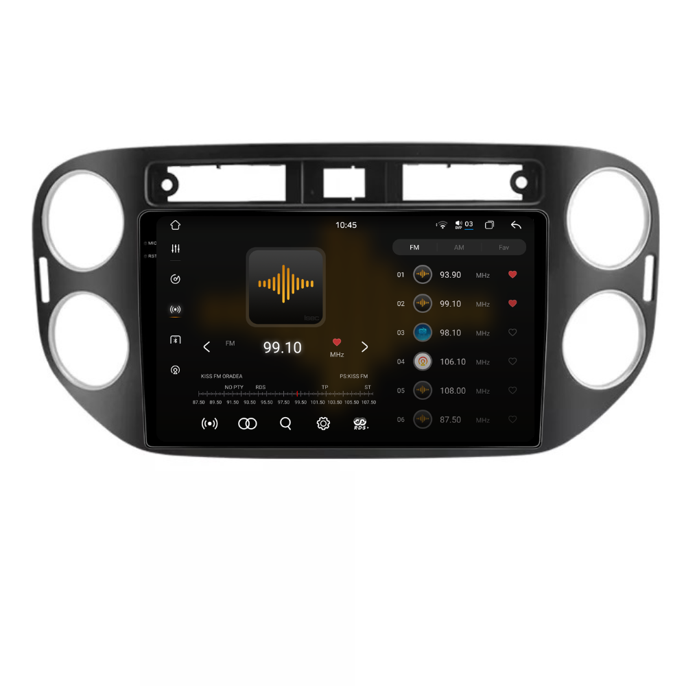 Navigatie Volkswagen Tiguan (2011-2016), Android, Ecran 9 inch 2K, 12GB RAM 256GB, 8-core [2]