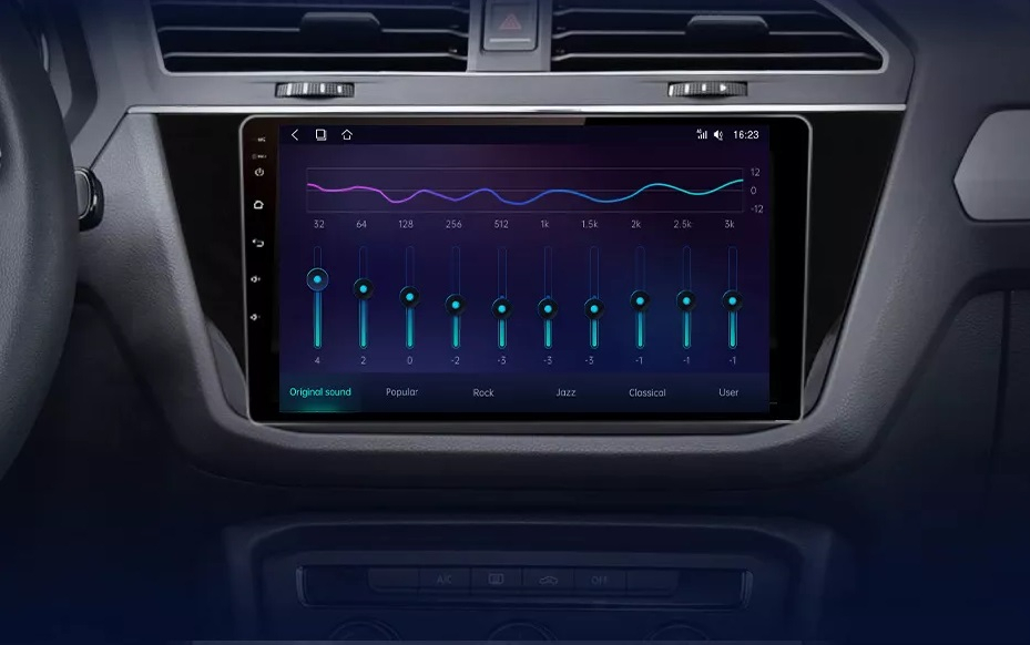 Navigatie Volkswagen Tiguan 2016-2020, android 12, 1GB RAM, 32GB wifi, waze, youtube, google maps, bluetooth [5]