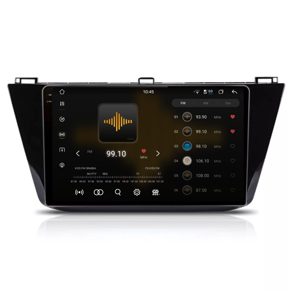 Navigatie Volkswagen Tiguan (2016-2020), Android, Ecran 10 inch 2K, 12GB RAM 256GB, 8-core [2]