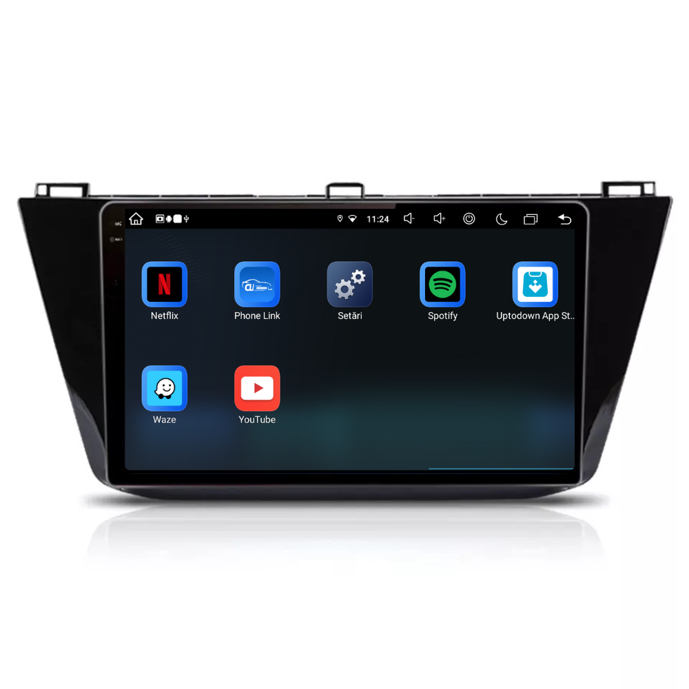 Navigatie Volkswagen Tiguan (2016-2020), Android, Ecran 10 inch, 8GB RAM 256GB [4]