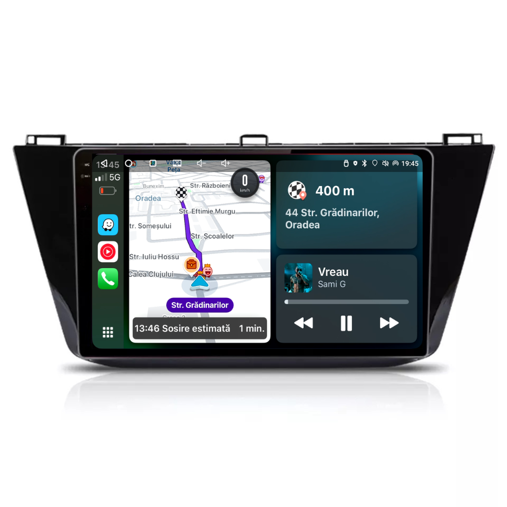 Navigatie Volkswagen Tiguan (2016-2020), Android, Ecran 10 inch, 8GB RAM 256GB [1]