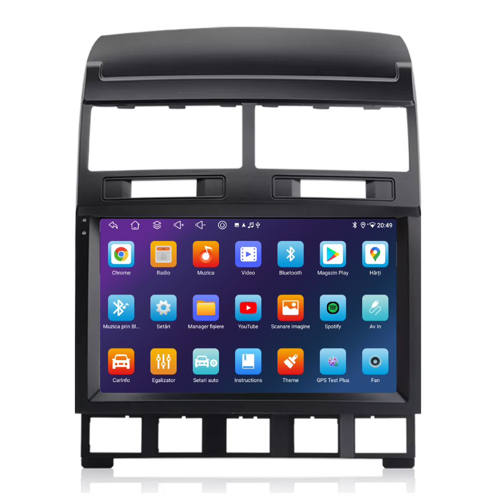 Navigatie Volkswagen Touareg (2002-2010), Android, Ecran 9 inch, 6GB RAM 128GB [4]