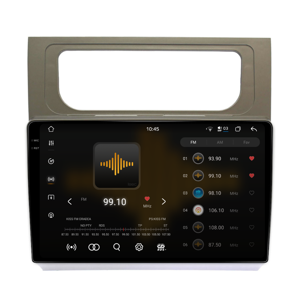 Navigatie Volkswagen Touran 2(2011-2015), Android, Ecran 10 inch 2K, 12GB RAM 256GB, 8-core [3]