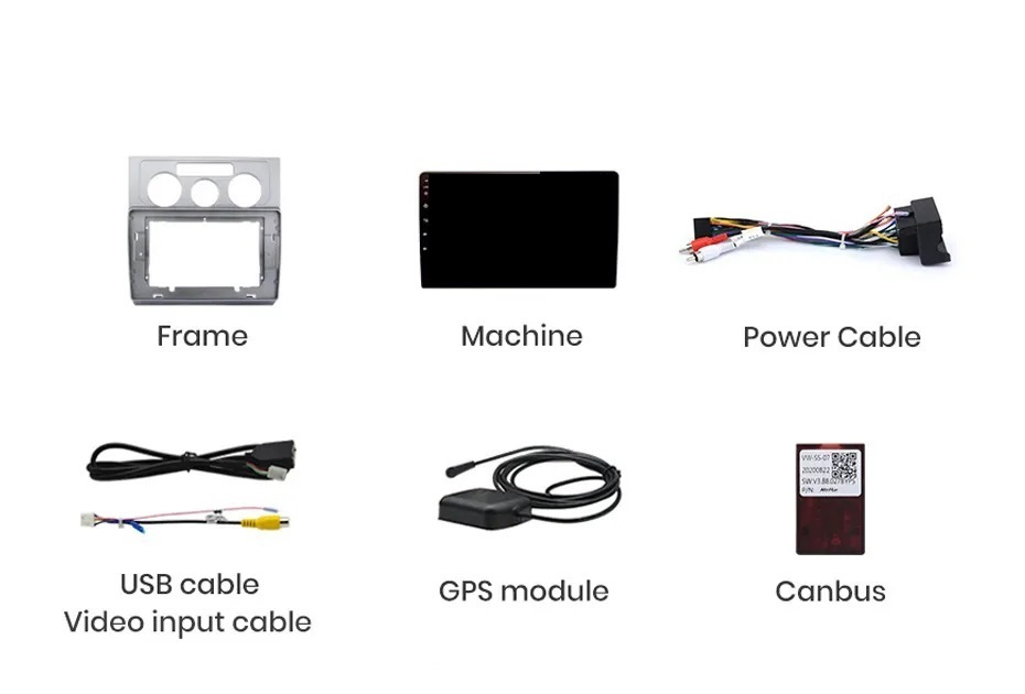 Navigatie Volkswagen Touran 2003-2010, Android 12, 1GB RAM 32GB,carplay / android auto, google maps, youtube, wifi, waze, bluetooth [7]