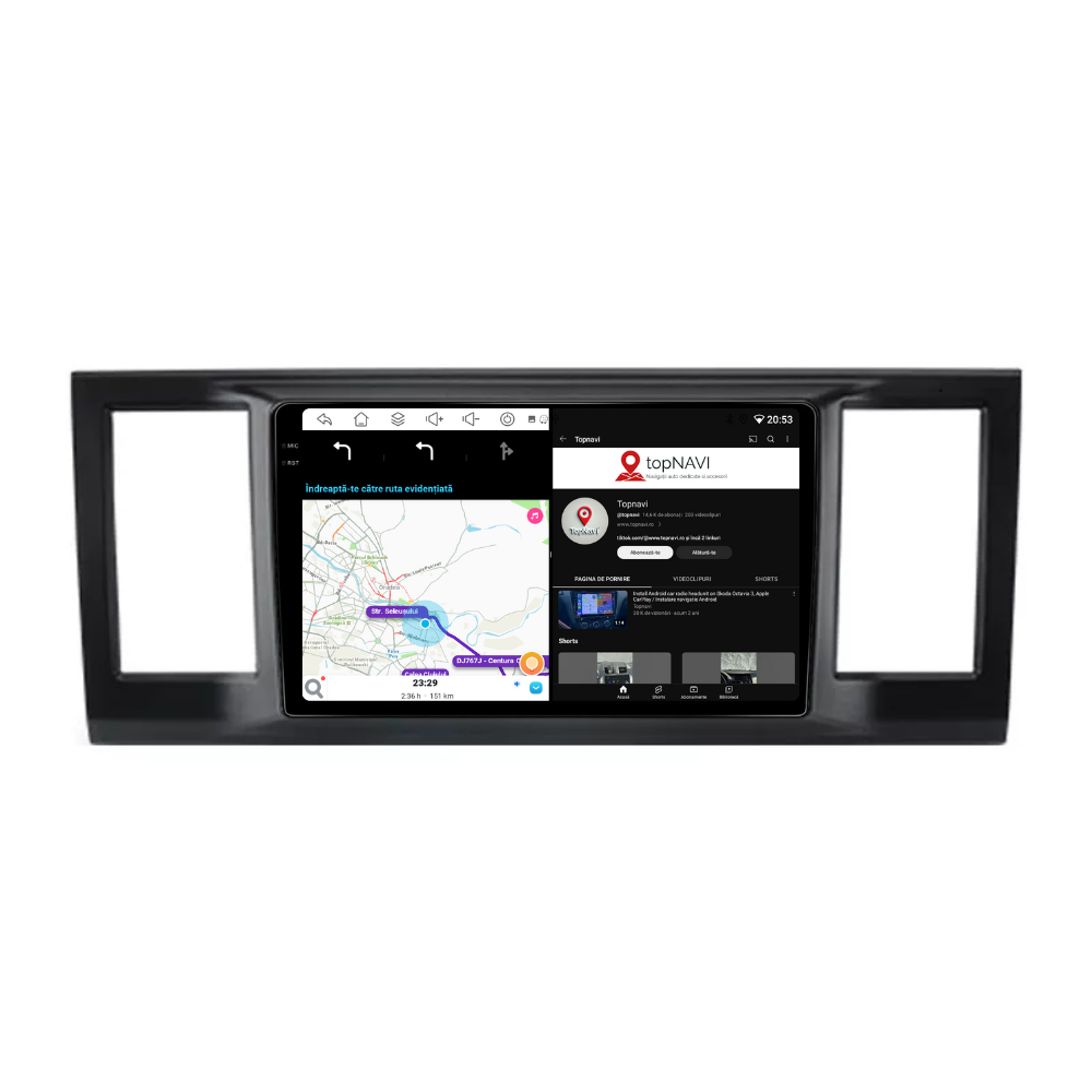 Navigatie Volkswagen Transporter T6 (2016-2020), Android, Ecran 9 inch, 6GB RAM 128GB [4]