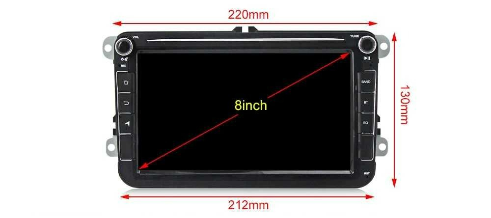 Navigatie VW Caddy (2003-2013), Android, Ecran 8 inch, 2GB RAM 64GB [7]