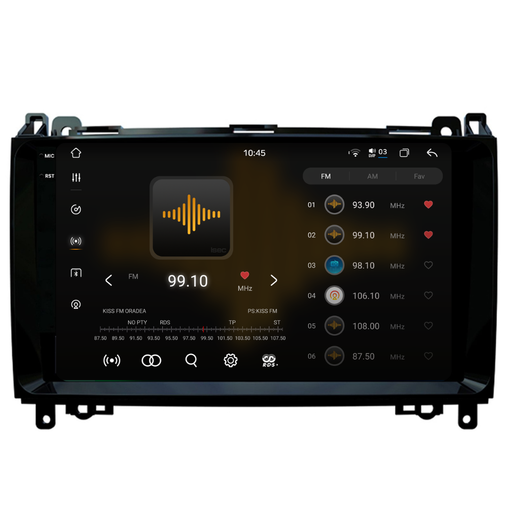 Navigatie VW Crafter (2006-2017), Android, Ecran 9 inch 2K, 12GB RAM 256GB, 8-core [3]