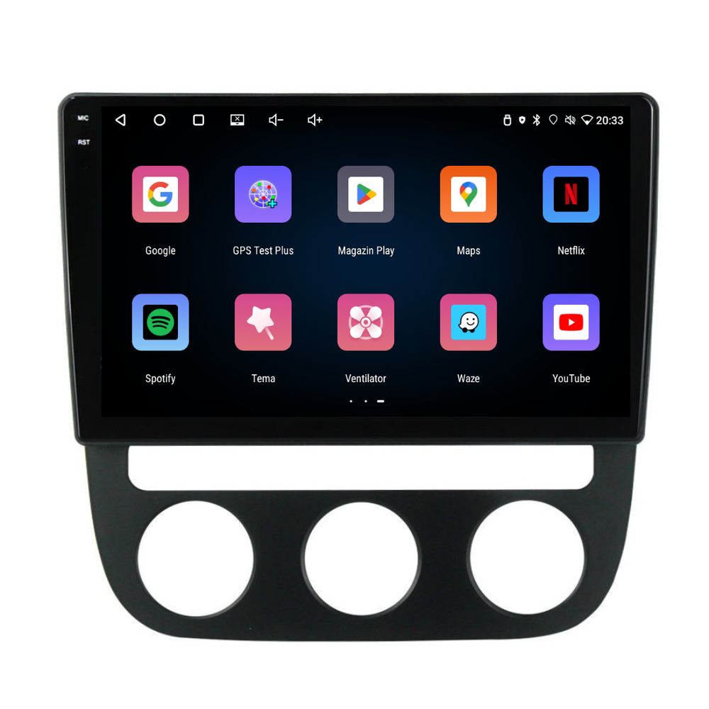 Navigatie VW Golf 5 (2004-2009), Android, Ecran 10 inch, 2GB RAM 32GB [5]