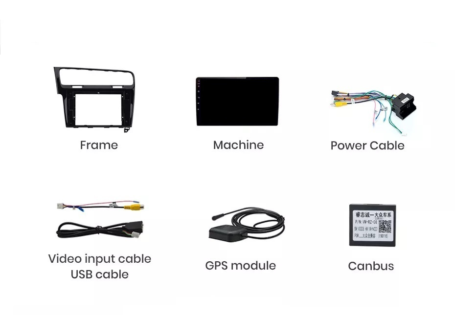 Navigatie VW Golf 7 (2012-2019), Android, Ecran 10 inch, 2GB RAM 32GB [7]
