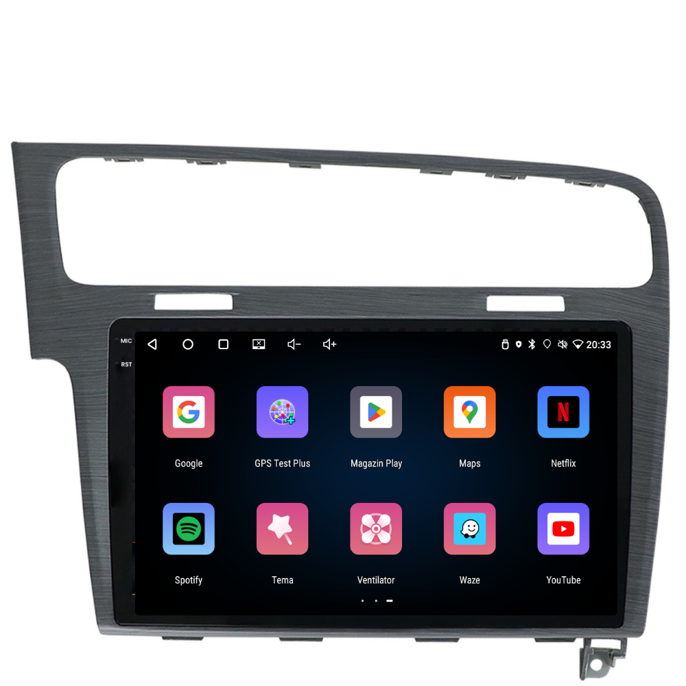 Navigatie VW Golf 7 (2012-2019), Android, Ecran 10 inch, 4GB RAM 64GB, 4-core [4]