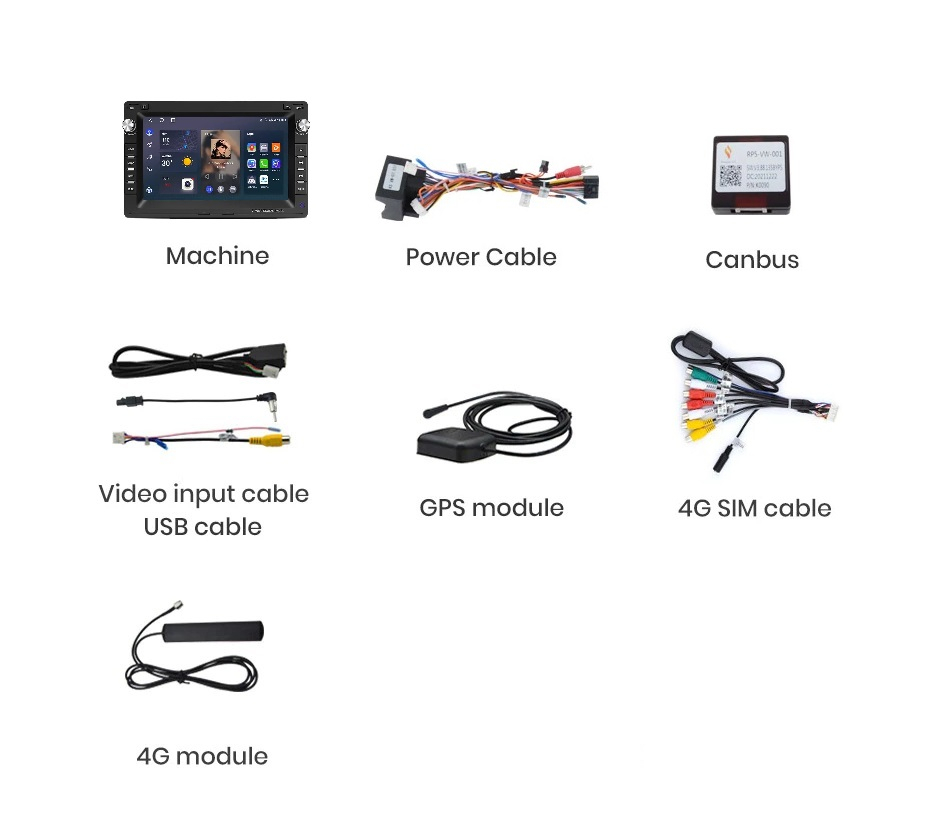 Navigatie VW Passat B5 (1996-2005), Android, Ecran 7 inch, 4GB RAM 64GB [12]