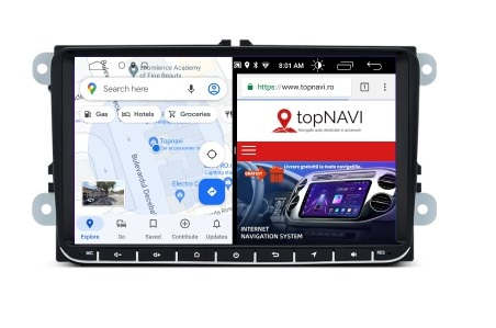 Navigatie VW Scirocco (2011 - 2017), Android, Ecran 9 inch, 4GB RAM 64GB [7]