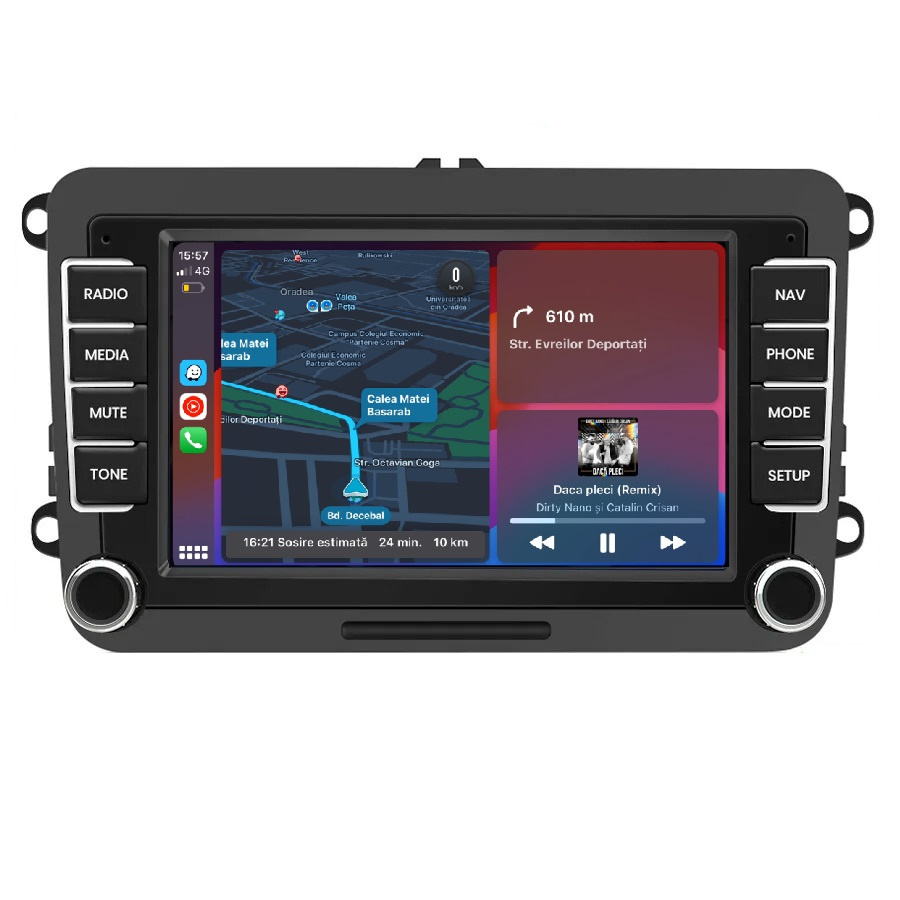Navigatie VW Sharan (2010 - 2018), Android, Ecran 7 inch, 1GB RAM 32GB [1]