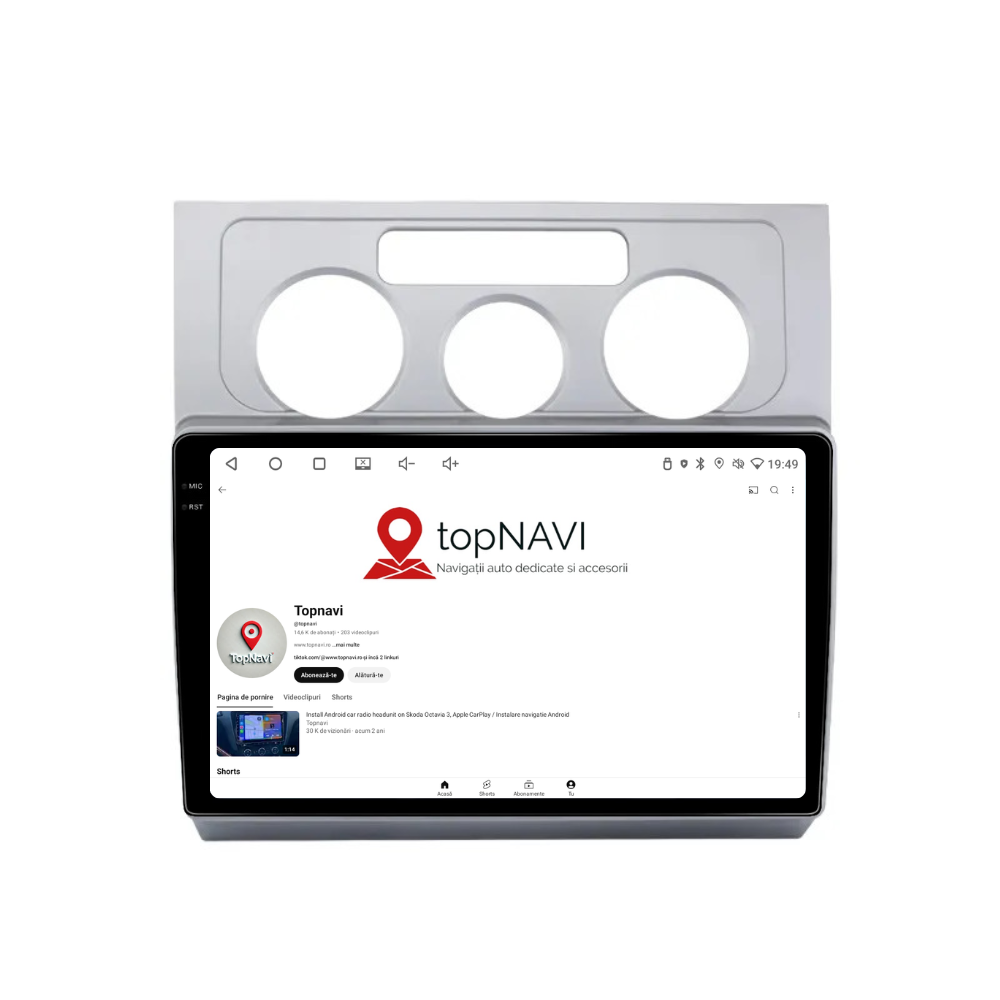 Navigatie VW Touran (2003-2010), Android, Ecran 10 inch, 4GB RAM 64GB, 4-core [3]