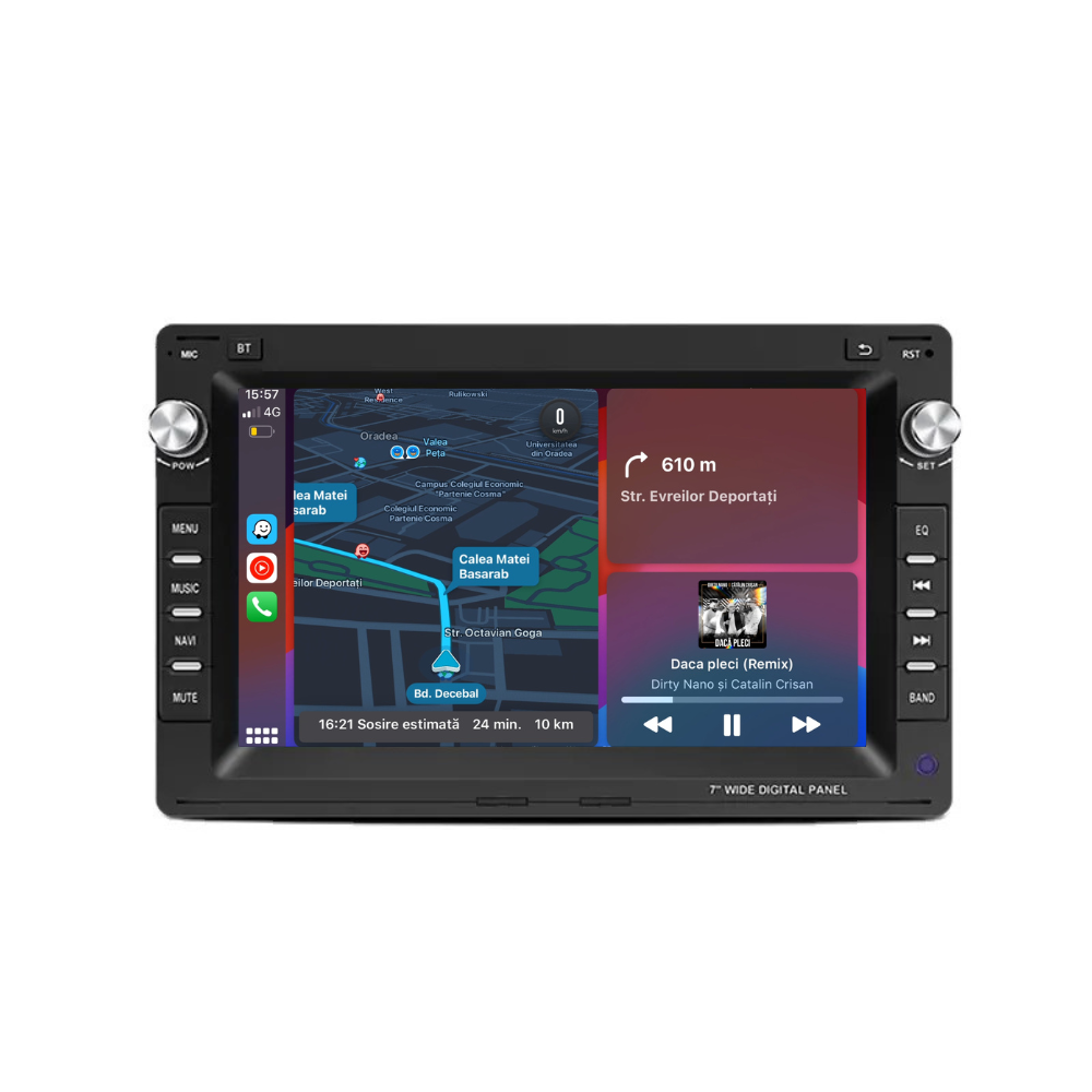 Navigatie VW Transporter T5 (1998-2009), Android, Ecran 7 inch, 4GB RAM 64GB [1]