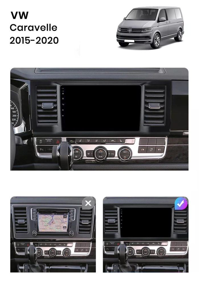 Navigatie VW Transporter T6 (2015-2021), Android, Ecran 9 inch, 2GB RAM 32GB [6]