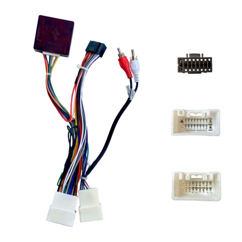 Conectica auto - Cablaj Mitubishi Outlander cu sonorizare Rockford, mentinere amplificator de fabrica