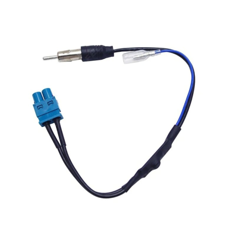 Conectica auto - Cablu adaptor antena radio fakra dublu cu amplificator activ (cu alimentare) fakra