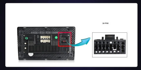 Cablu alimentare navigatie android quadlock vw, skoda, seat, 40 pini [1]