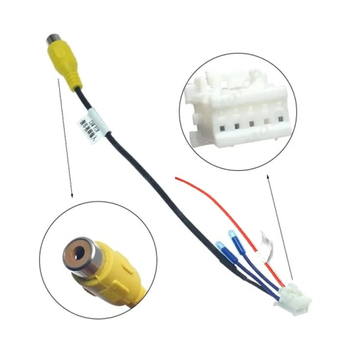 Conectica auto - Cablu camera marsarier auto 10 pini navigatie rca video spate