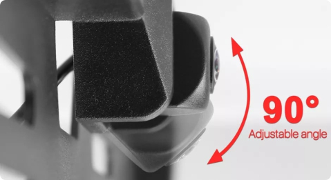 Camera auto marsarier HD unghi 170 grade cu StarLight Night Vision pe suport de numar fisheye [2]