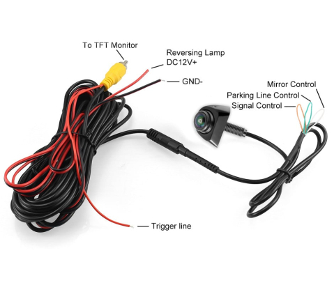 Camera marsarier AHD/CVBS, fisheye, unghi 170 grade cu StarLight Night Vision [7]