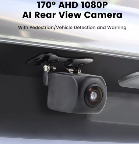 Camera marsarier auto AI inteligenta 1080p AHD, cu detectie si buzzer atentionare acustica [3]