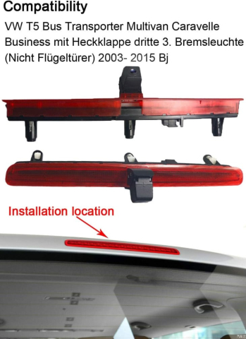 Camera marsarier dedicata Volkswagen Transporter T5 (2003 - 2016) cu o singura usa (hayon) [2]