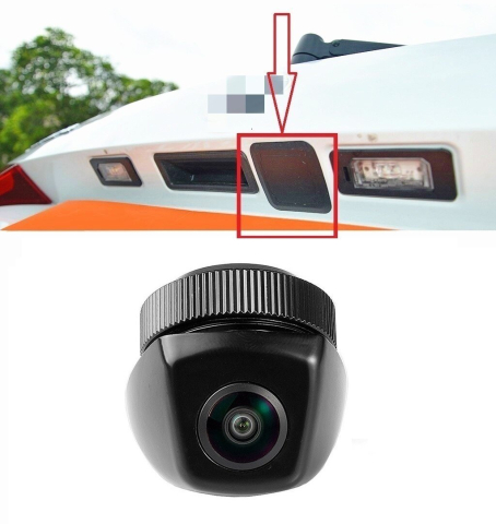 Camera marsarier HD, BMW X5 E70, X5 E53), X6 E71, X6 E72, X3 E83 unghi 170 grade cu StarLight Night Vision Fisheye [5]