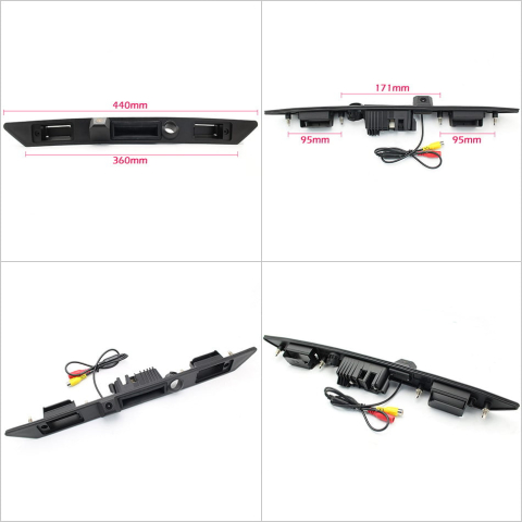 Camera marsarier HD, unghi 170 grade cu StarLight Night Vision pentru Audi A3, A4, A6, A8, Q7 [5]