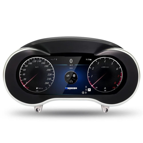 Ceasuri digitale - Ceas electronic digital bord Mercedes C Class W205 (2015-2018) 12.3 inch