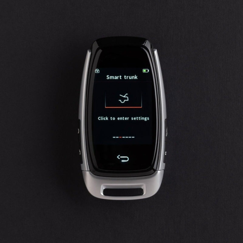 Cheie Smart key dedicata audi, volkswagen, LCD, argintiu [8]