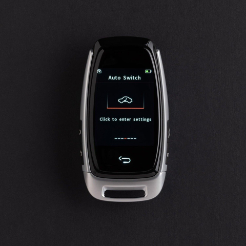 Cheie Smart key dedicata audi, volkswagen, LCD, argintiu [9]