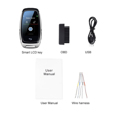 Cheie Smart key dedicata audi, volkswagen, LCD, negru [9]