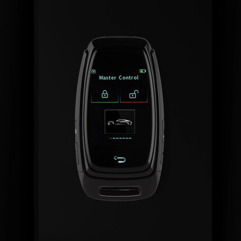 Cheie Smart key dedicata audi, volkswagen, LCD, negru [1]