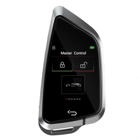 Smart Key LCD - Cheie Smart key dedicata BMW, LCD, argintiu