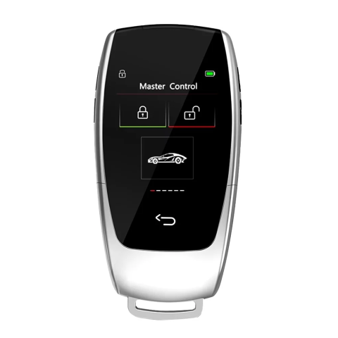 Smart Key LCD - Cheie Smart key dedicata Mercedes, LCD, argintiu