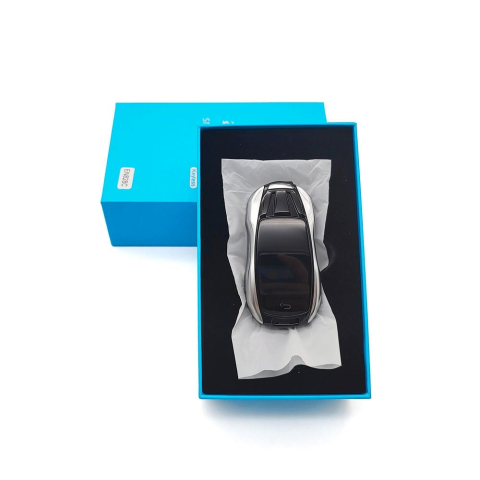 Cheie Smart key dedicata Porsche, LCD, functie keyless, silver [1]