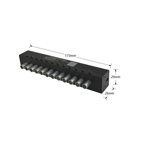 Kit Fibra Optica plafon instelat RGB 9W, 12 canale, 120 fire la 2M [4]