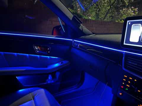 Kit lumini ambientale wireless cu LED, Acrilice 18 in 1 - Portiere, bord, manere, scaune [4]