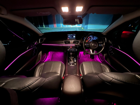 Kit lumini ambientale wireless cu LED, Acrilice 18 in 1 - Portiere, bord, manere, scaune [3]