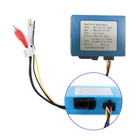 Conectica auto - Modul adaptor fibra optica MERCEDES ML GL R CLS CLASS