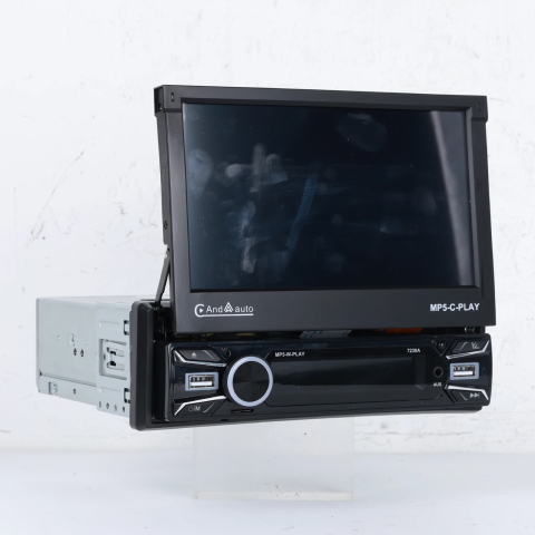 Navigatie auto universala - Navigatie 1DIN, Ecran retractabil automat de la buton, 2GB RAM 64GB, Android 12, Bluetooth, Wifi, Carplay / Android Auto