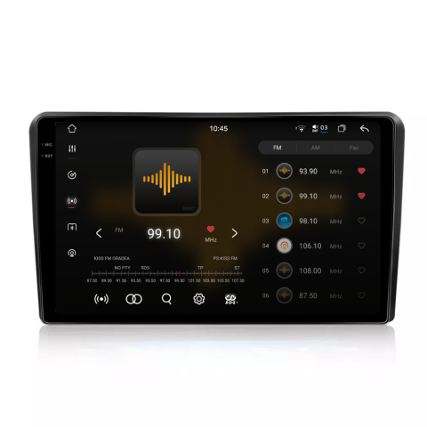 Navigatie Audi A3 (2003-2011), Android, Ecran 9 inch 2K, 12GB RAM 256GB, 8-core [3]