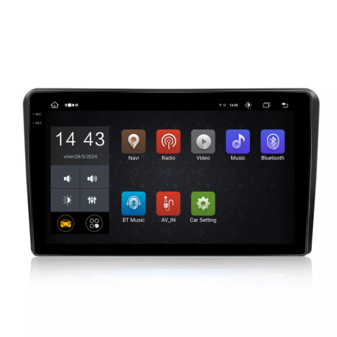 Navigatie Audi a3 2003 - 2013, Android 13,Ecran 2K, 8GB RAM 256GB, Octa Core, carplay /android auto [5]